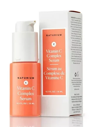 Сыворотка с витамином с naturium vitamin c complex serum 15ml