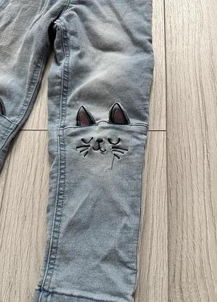 Джинсы с котиками 2