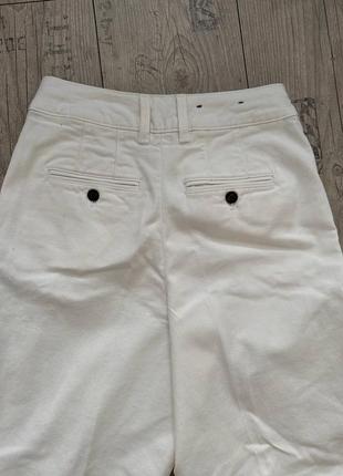 Білі класичні завужені брюки штани жіночі4 фото