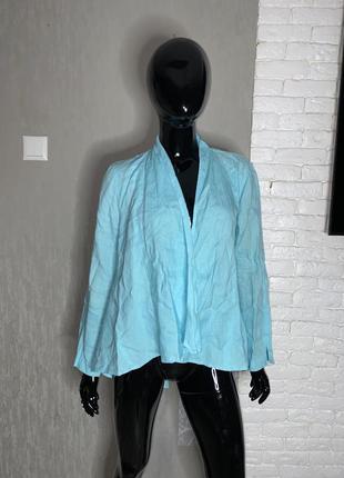 Льняной пиджак жакет кардиган betty barclay, xl 50р