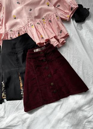Юбка вельвет denim co 3