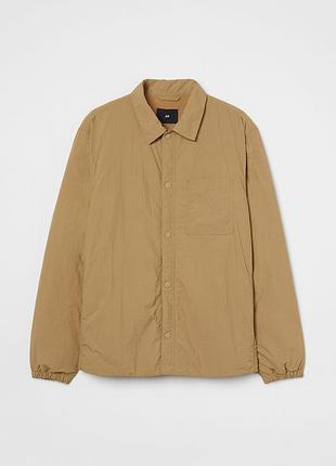 Куртка рубашка утеплена флисом h&m 1012559004
