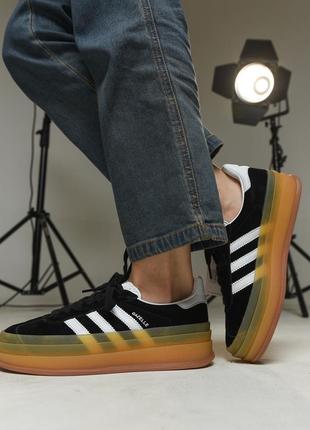 Женские кроссовки adidas gazelle ch/b нп4909(k1 8 - 02)