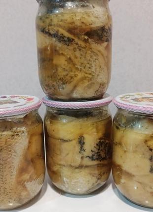 Тушьенка из щуки