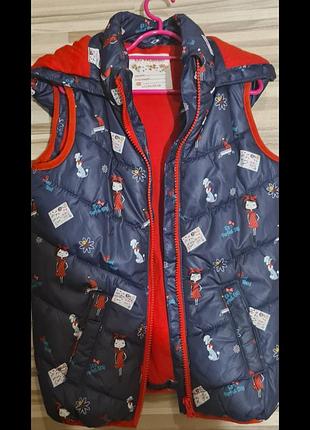 Продам детский жилет mark&spencer