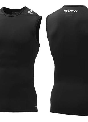 Жіноча компресійна футболка adidas techfit