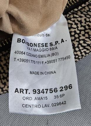 Фирменная сумка borbonese, оригинал8 фото
