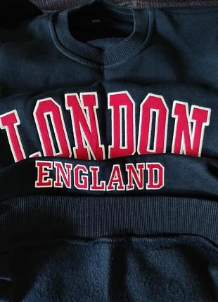 Світшот з логотипом london/england7 фото