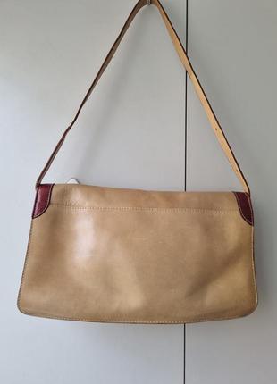 Сумка винтаж, кожаная сумка, винтажная сумка, сумка gd8 фото