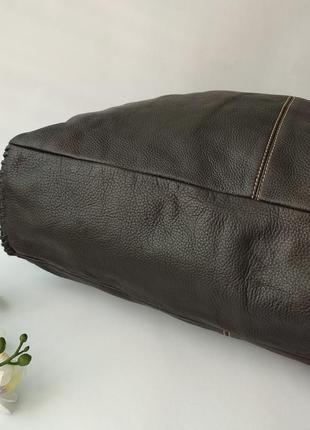Большая кожаная сумочка в стиле prada2 фото