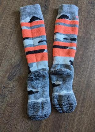 Високоякісні гірськолижні носки з шерсті мериноса salomon7 фото