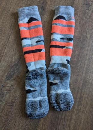 Високоякісні гірськолижні носки з шерсті мериноса salomon8 фото