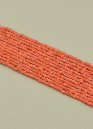 Нитка коралл 47 см. (без замка)