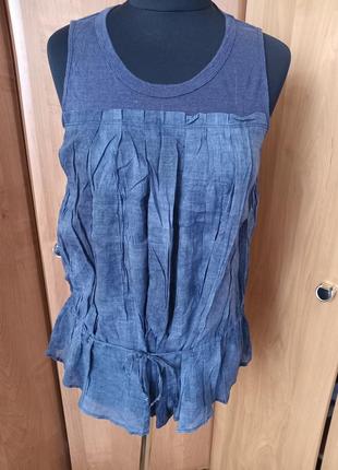Майка на лето из хлопка размер 36-38