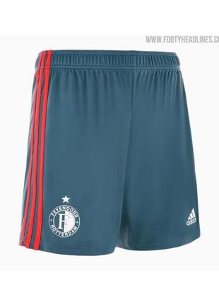 Спортивні футбольні фірмові шорти з ломпасами на підлітка adidas