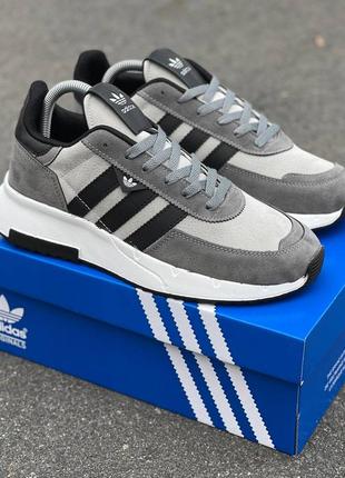 Чоловічі кросівки adidas ruuning silver