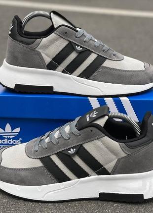 Чоловічі кросівки adidas ruuning silver2 фото