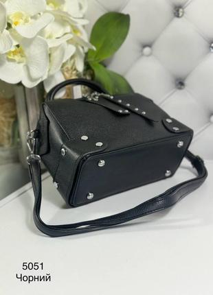 Женская стильная и качественная сумка из эко кожи бежевая9 фото