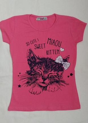 Футболка для девочки на 6 лет