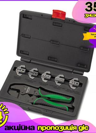 Набір для стискання клем toptul gaai0605 універсальний скребковий механізм швидка заміна насадки aisi 41 dm-11