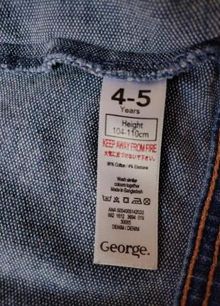 Джинсовая курточка george для девочки жакет из мягкого джинса на лето кофта джинсовка3 фото