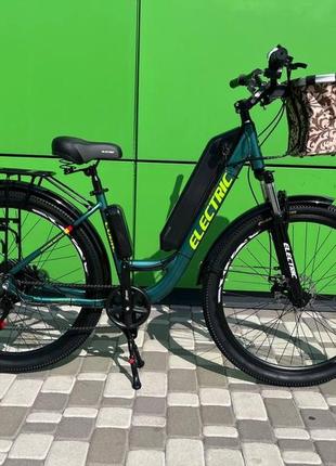 Електровелосипед cubic-bike electric 29" зелений 500ват 10,4 а·год 48 в new