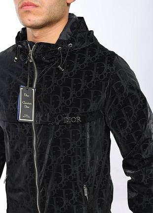 Мужская ветровка dior на молнии. ветровка диор мужская (весна-осень)