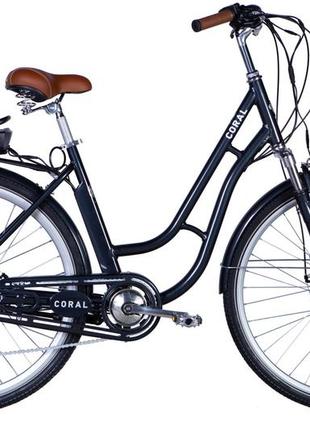 Электровелосипед 28" dorozhnik ecoral, рама 19" 48b 12.5а/ч. 500вт серый (elb-d-28-048)1 фото