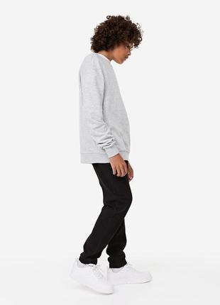 H&m фірмові котонові штани джогери на хлопчика котон бавовна брюки нм джинси спортивні3 фото