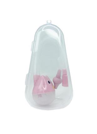 Аспиратор назальный в футляре mgz-0705(pink) розовый