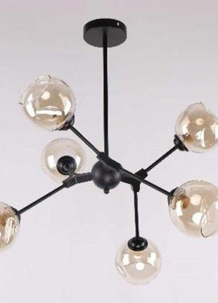Люстра підвісна в стилі лофт sirius c867-6 (на 6 лампочек)