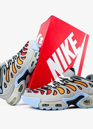 Nike air max tn plus drift "grey/blue1 фото