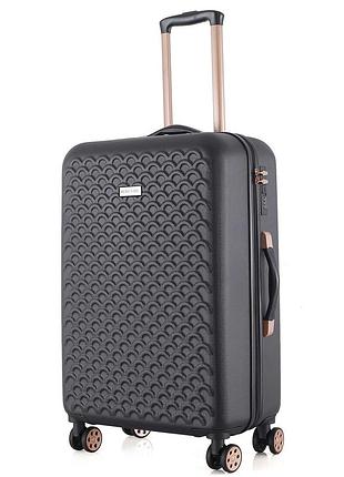 Чемодан дорожный 68 л semi line 24" (m) black чемодан туристический