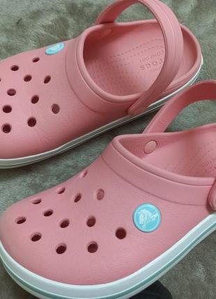 Шлепанцы босоножки сандали дев.28.5-29р.crocs вьетнам7 фото