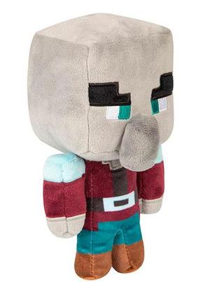 Плюшева іграшка minecraft happy explorer pillager plush black 91212ayk