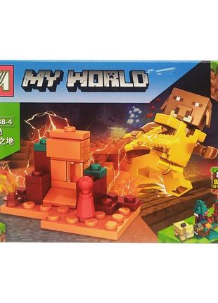 Конструктор "minecraft" bambi mg588