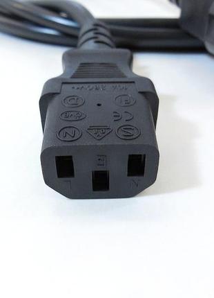 Силовий кабель ups -> пристрій 220v (iec-320-c13 -> iec-320-c14