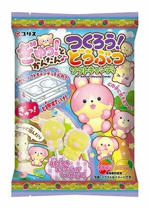 Набор для приготовления coris diy popin cookin animal soft candy 22g