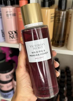 Спрей міст  для тіла victoria's secret wild fig & manuka honey