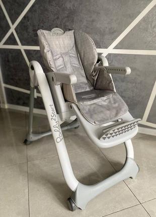 Стілець для годування chicoo polly magic relax gray3 фото