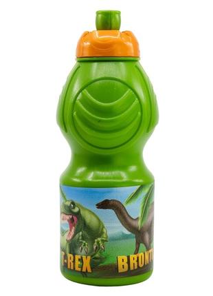 Пляшка для води 400 мл stor dinosaur (26232)