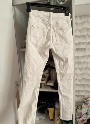 Белые джинсы mango1 фото