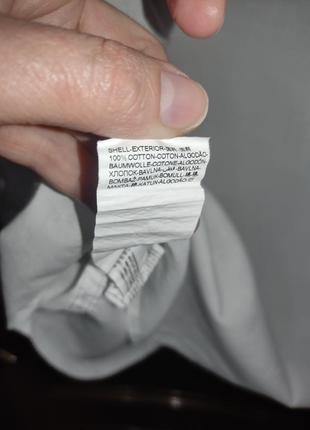 Белоснежная коттоновая рубашка оверсайз с принтом desigual.2 фото