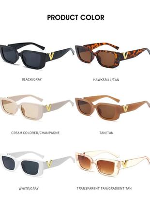 Чорні ретро окуляри, тренд 2024, нові!4 фото