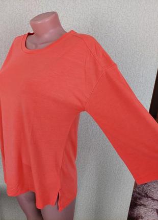 Лонгслів коралового кольору футболка tcm tchibo sport performance8 фото