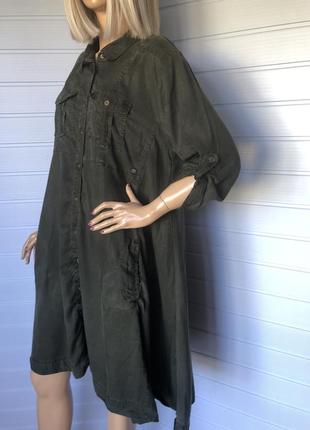 Ліоцелева сукня сорочка силует-а5 фото