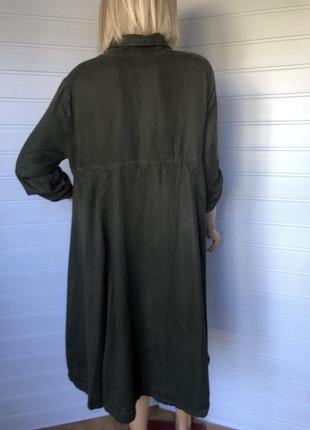 Ліоцелева сукня сорочка силует-а6 фото