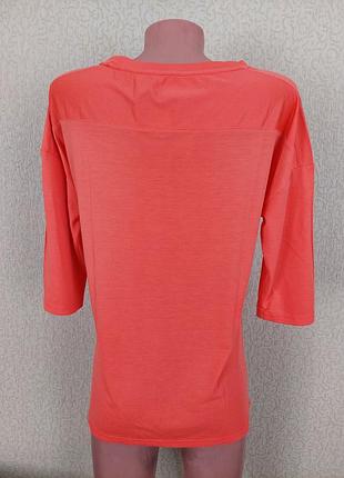 Лонгслів коралового кольору футболка tcm tchibo sport performance9 фото
