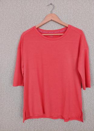 Лонгслів коралового кольору футболка tcm tchibo sport performance2 фото