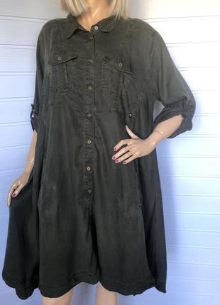 Ліоцелева сукня сорочка силует-а2 фото